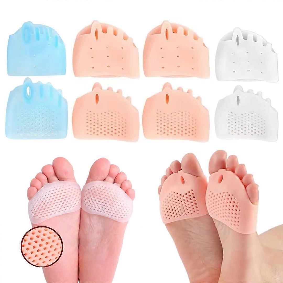 Toe Separators Bunion Corrector with Toe Alignment for AllDay Pain Relief, 10PCS Silicone Spacers