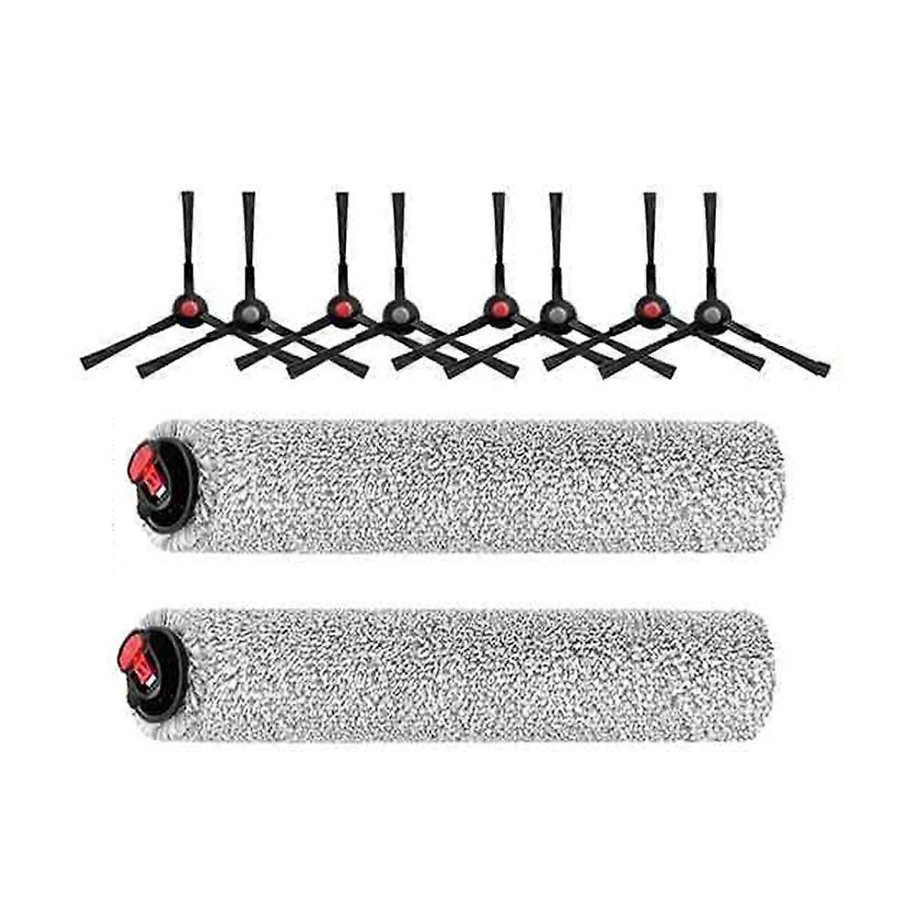 10PCS for Eufy Omni E28 / E25 Robot Vacuum Replacement Parts Vacuum Side Brush Roller Brush