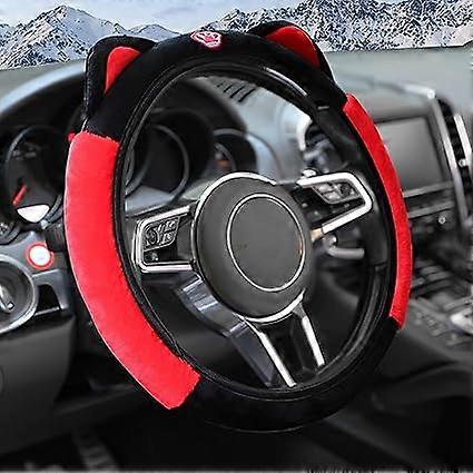 Plush Steering Wheel Cover, Car Steering Wheel Cover