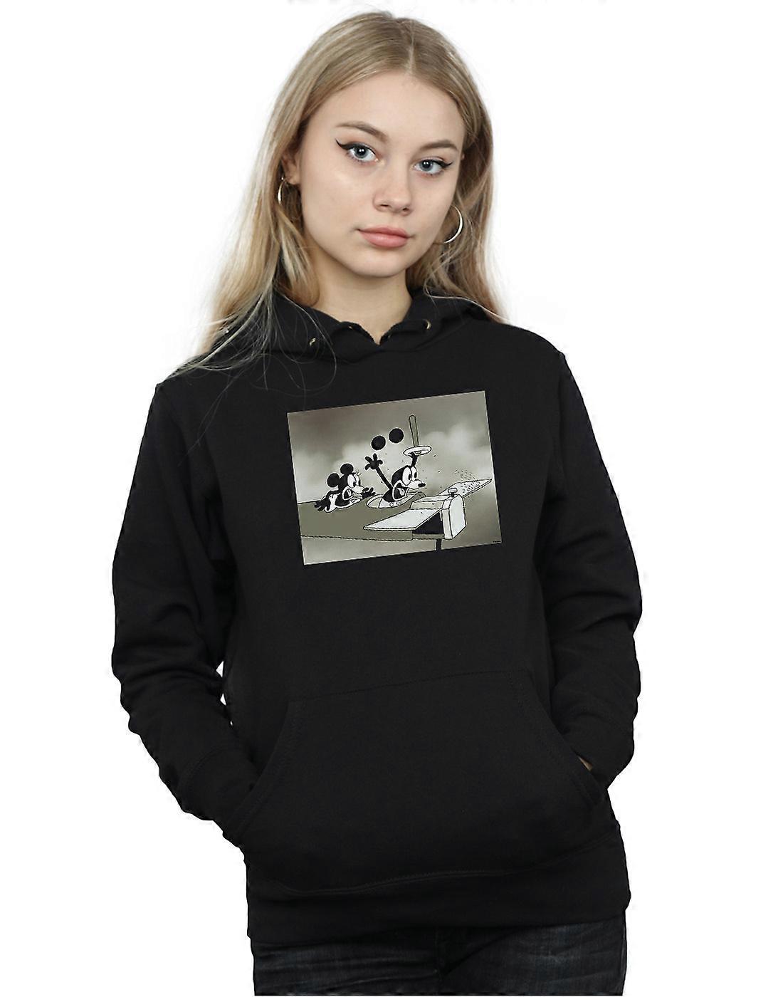 Disney Women's Mickey Mouse Crazy Pilot Hoodie