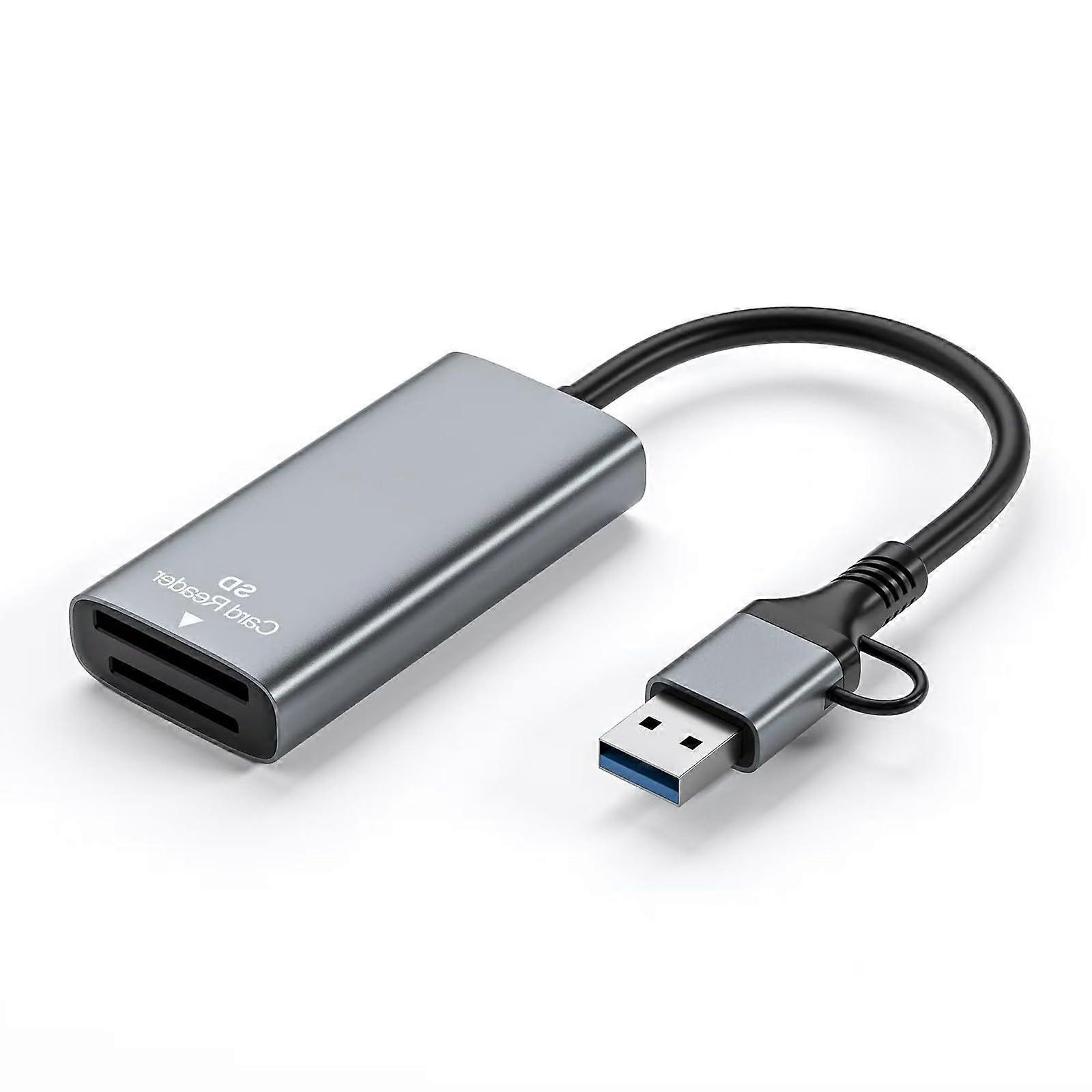 USB C Card Reader for Camera with Speed Data Transfer and Heat Dissipation Design