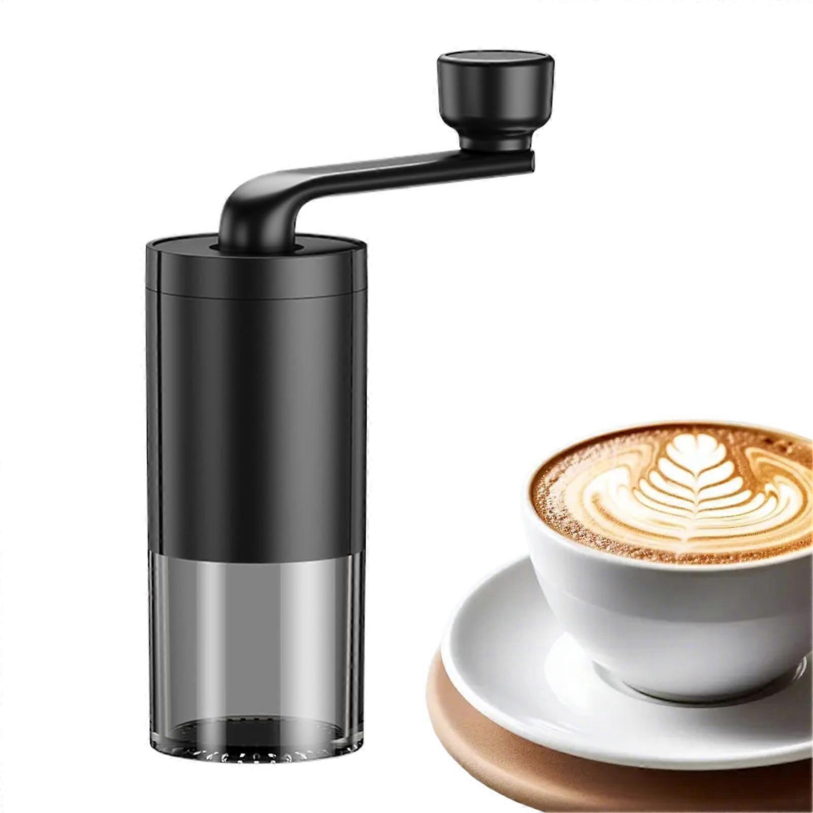 Manual Coffee Grinder with Adjustable Conical Burr, Quiet Operation, TravelFriendly, Large Capacity