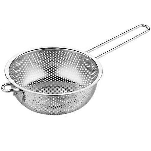 Stainless Steel Strainer with Long Handle, Fine Mesh Colander for Kitchen, RustResistant 25.5CM Ref: 3727