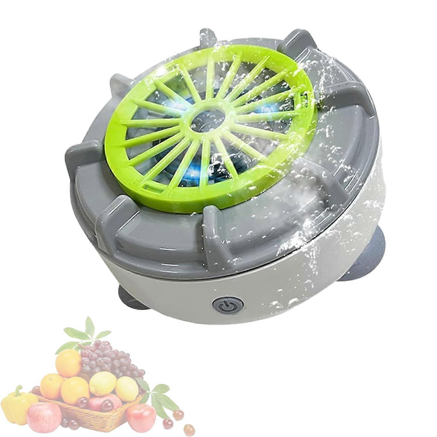 Electric Vegetable Washer with Vortex Deep Cleaning, Ultrasonic Low Noise for Kitchen Use