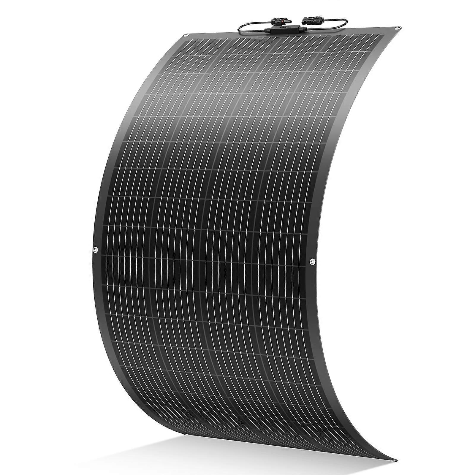 300W Flexible Monocrystalline Solar Panel  Efficiency Waterproof for RV Boat Van 24V 12V