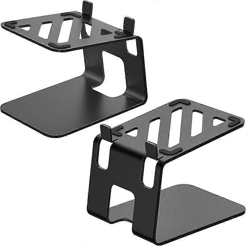 Desktop Speaker Stands - Shockproof Metal Support for Audio Equipment, Fits Various Models