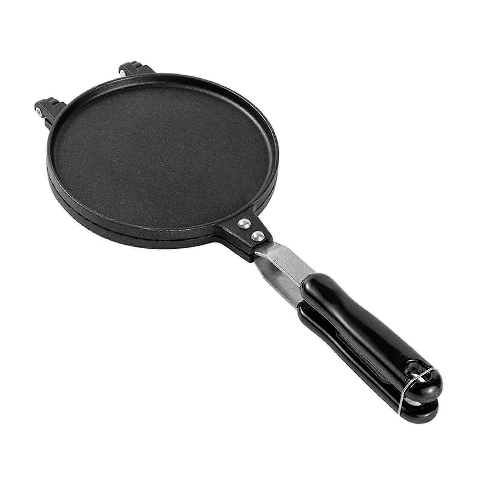 Waffle Cone Maker with Non Stick Surface, Aluminum Alloy Egg Roll Pan for Home Kitchen Cooking