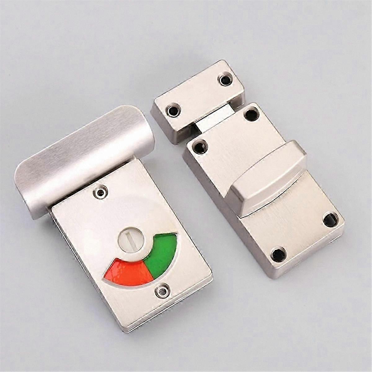 Public Toilet Door Lock Indicator Bolt Latch