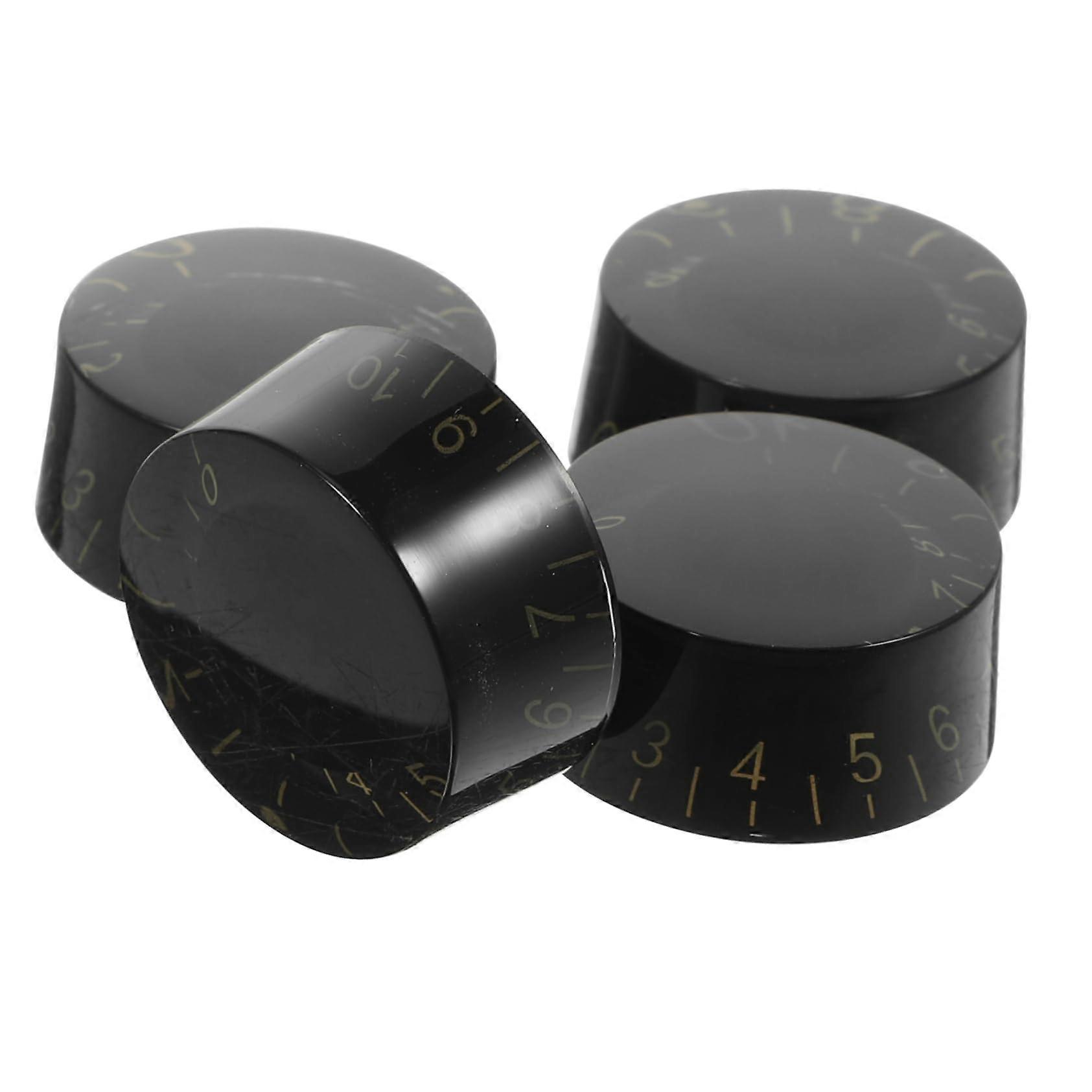 4pcs Electric Guitar Volume Knob Replacement Potentiometer Cap with Precise Control