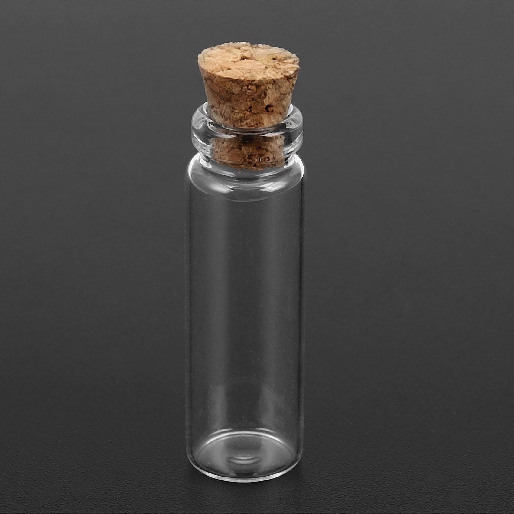 20st 11X32Mm Tiny Mini Tomma Klara Kork Glasflaskor Flaskor 2Ml