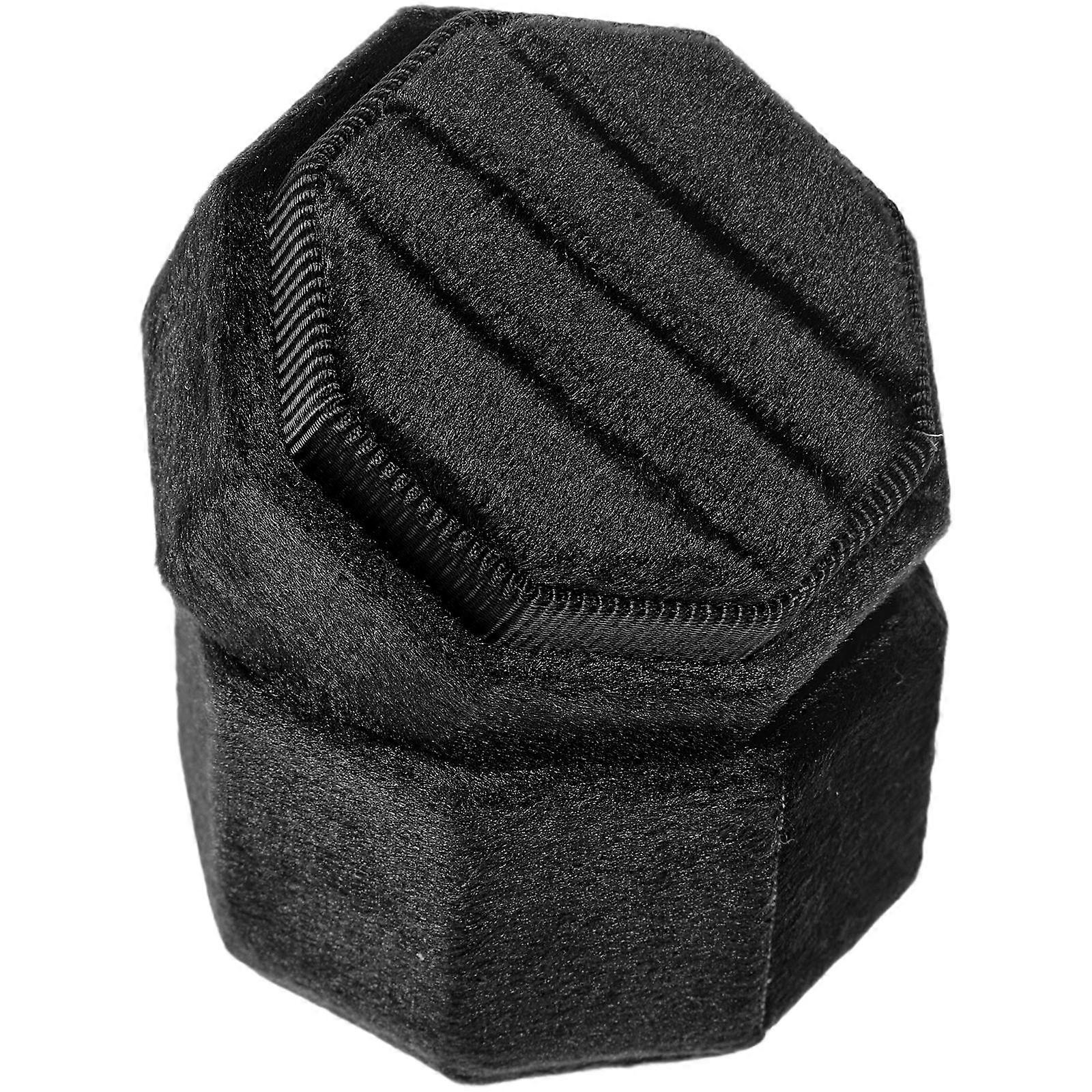 Travel Storage Case For Proposal Rings Featuring Octagonal Design And Compact Style 5X5X5CM 1Pcs