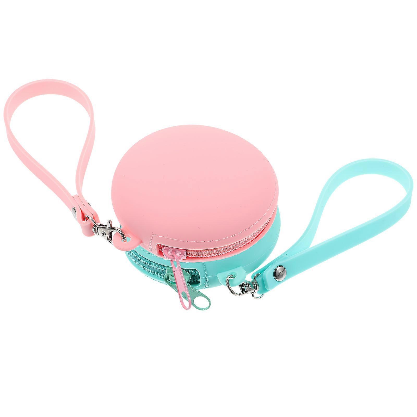 Portable Silicone Earphone Case for Headphone Storage 6Pcs with Keychains