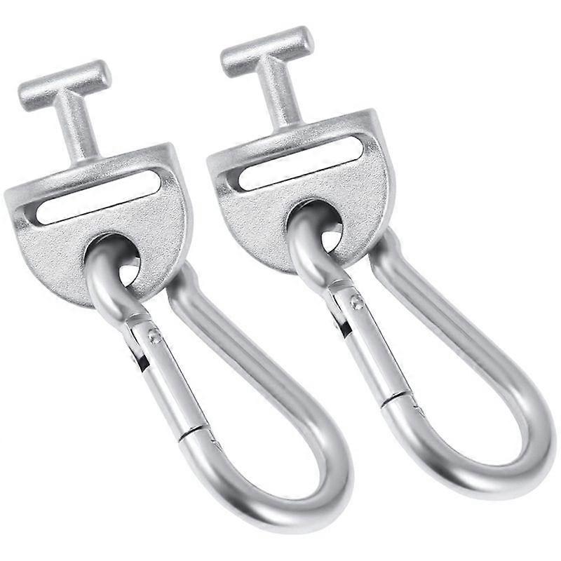 2PCS T Lock Adapter with Snap Hooks, Accessories Adapter