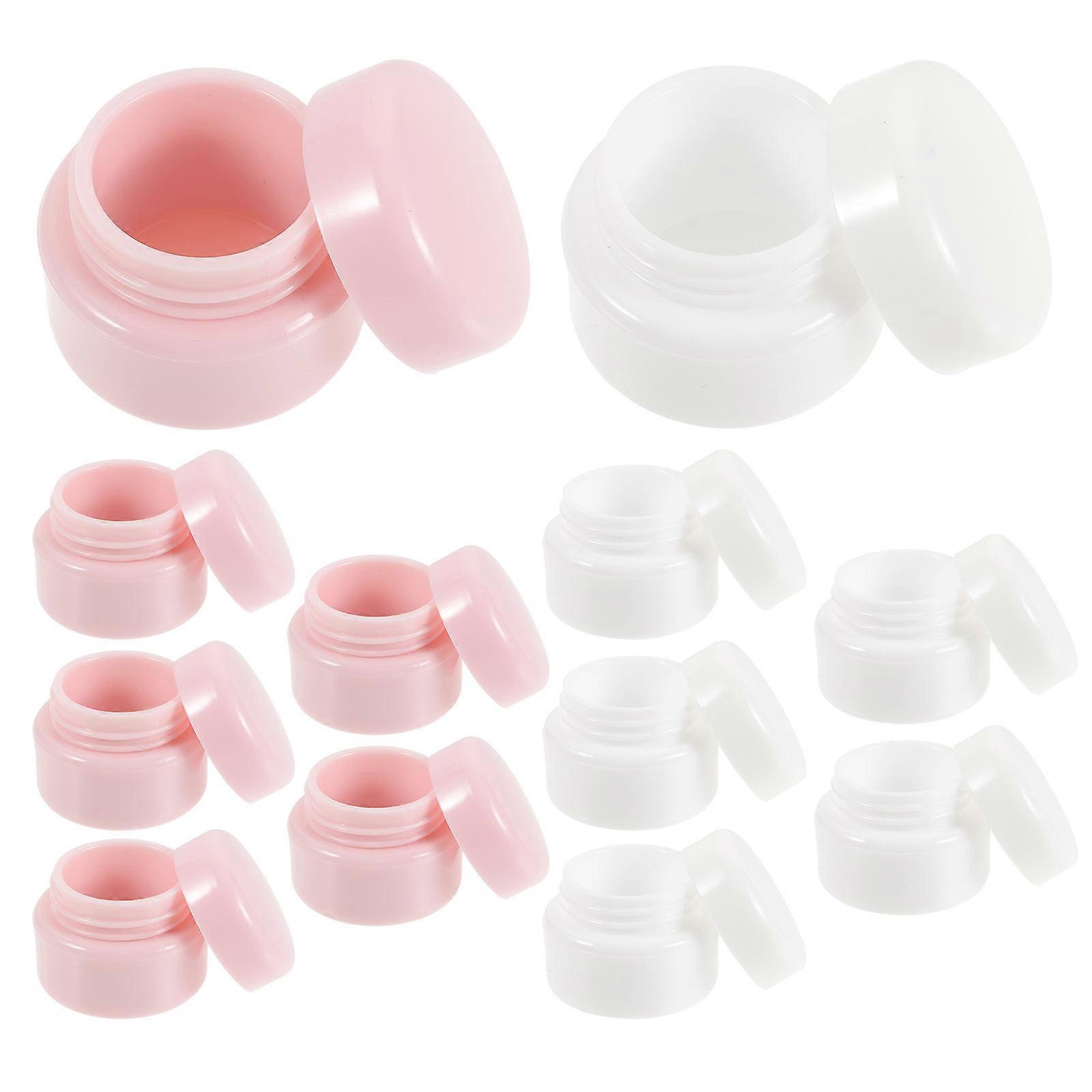 Plastic Cosmetic Refillable Box Small Empty Makeup Container for 12Pcs