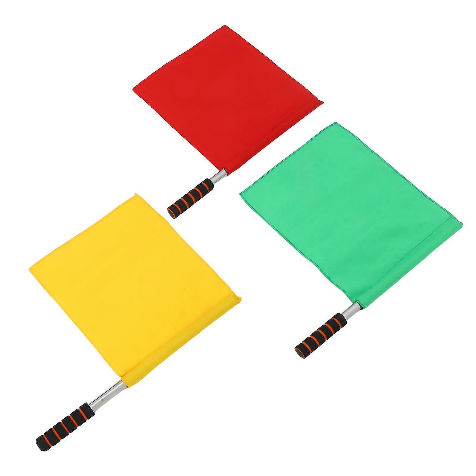 Warning Signal Flags Traffic Flags for Outdoor 15Pcs Set