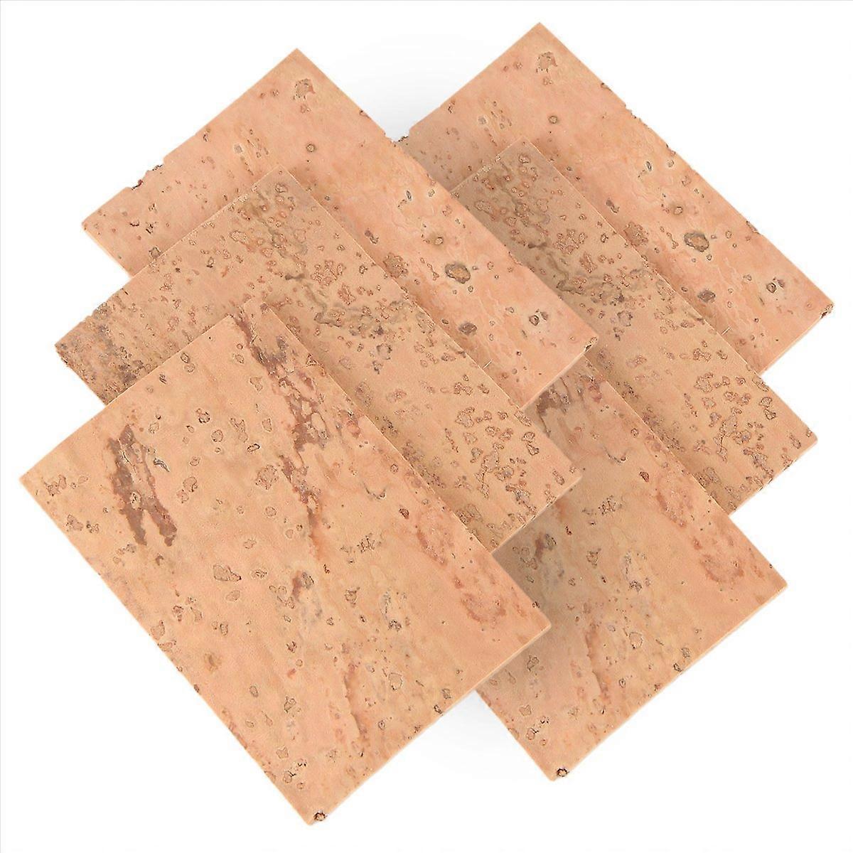 50Pcs Saxophone Neck Cork Sheet 2Mm Clarinet Joint Cork Sheet Kit