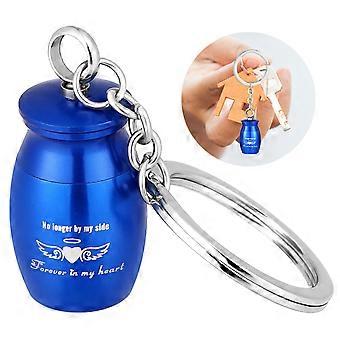 Mini Urn Pendant Key Chain for Pet Ash Memorial Container 3Pcs