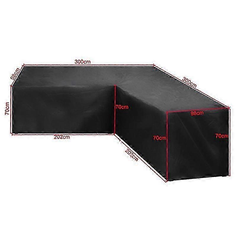 Capa impermeável resistente para sofá modular externo.