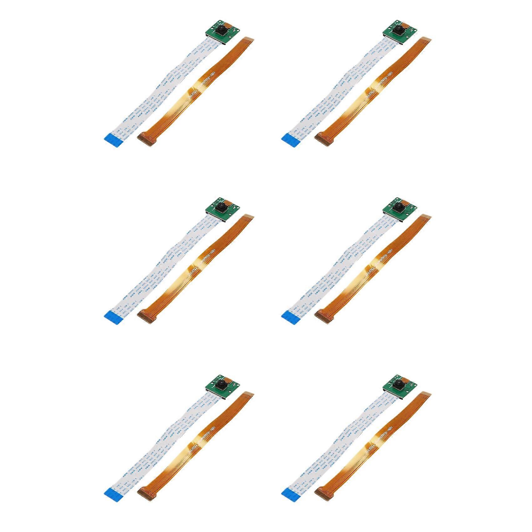 6X Camera Module Board 5MP Webcam for Raspberry Pi Zero W/Zero/ Raspberry Pi 3 Model B /4B