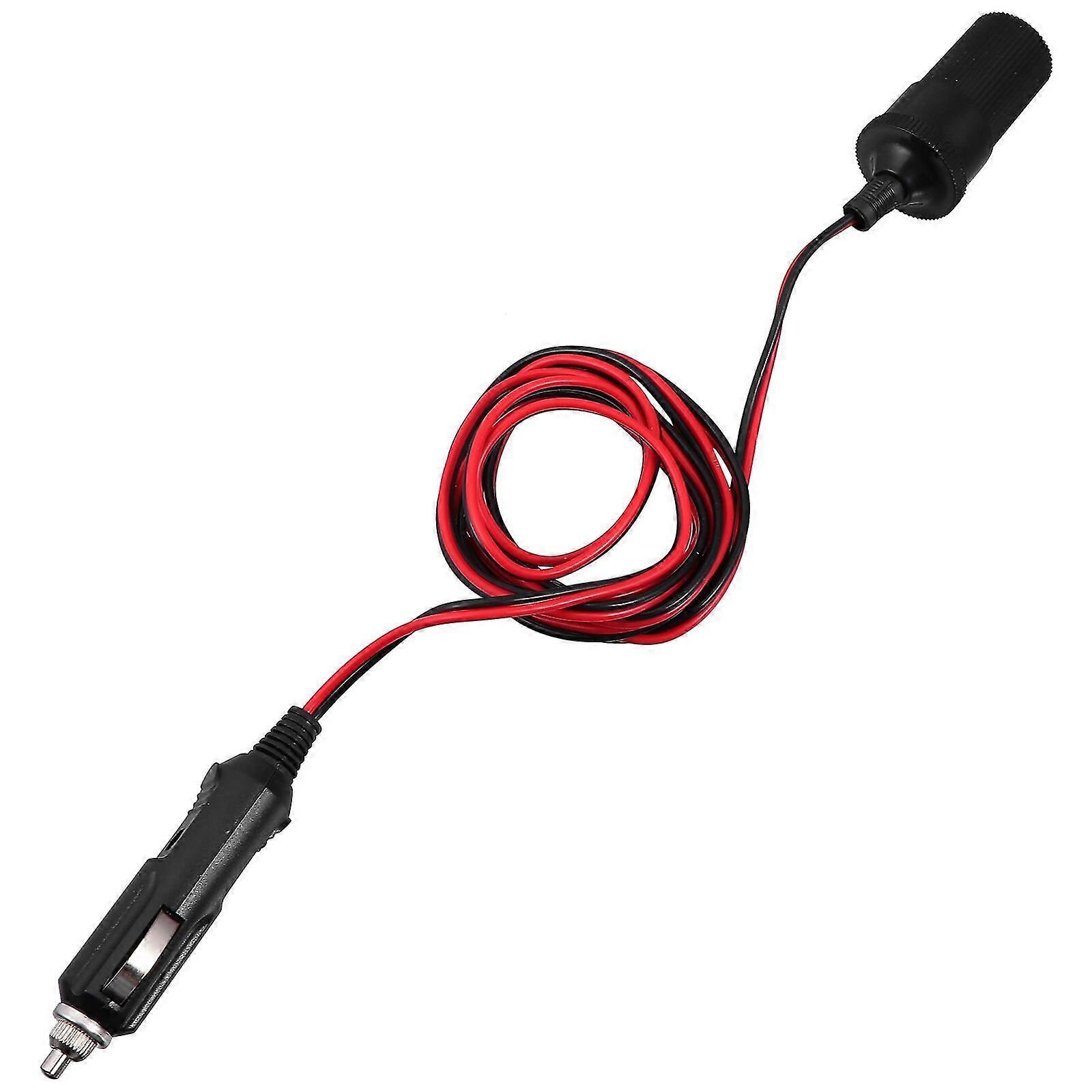 Car Cigarette Cigar Lighter Extension Adapter Plug Cable Cord Lead Socket