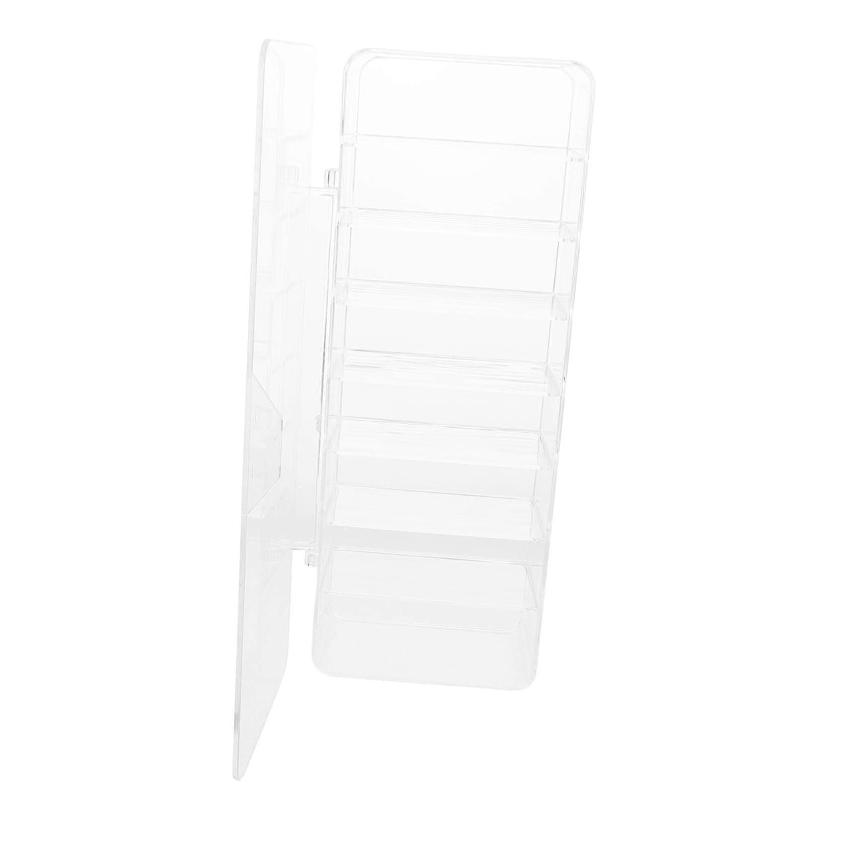 Clear Dustproof Model Car Display Case for Collectors Stackable Storage Box for Scale Cars