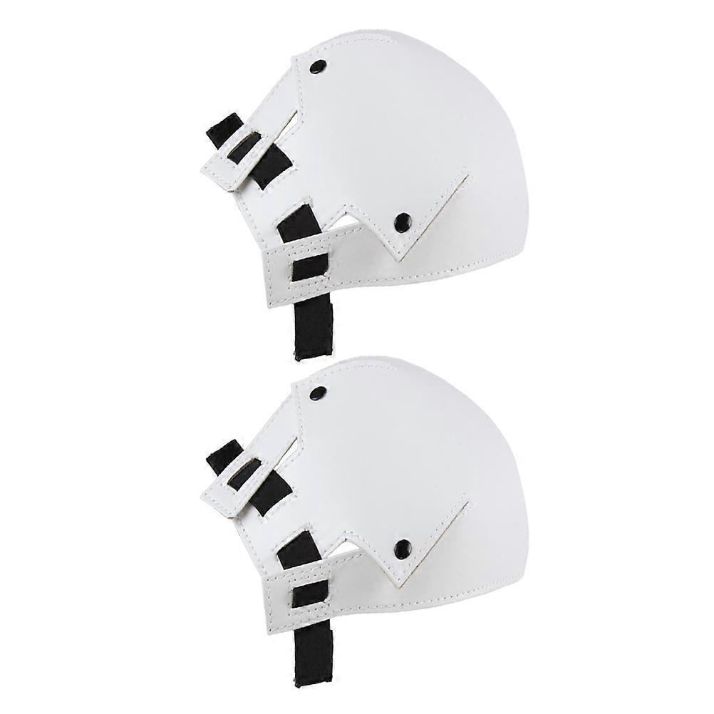 Light Reflector Flash Diffuser for Photography Indoor Use 2Pcs PU White