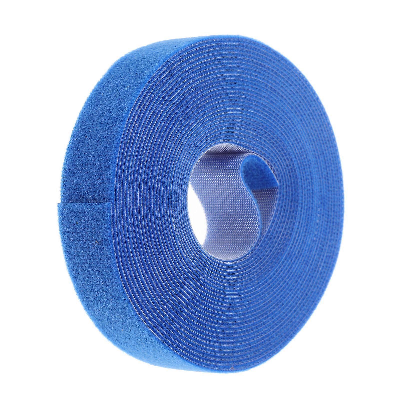 1 Roll Hook And Loop Strap Cable Strap Wire Bundling Fastening Strap For Storage