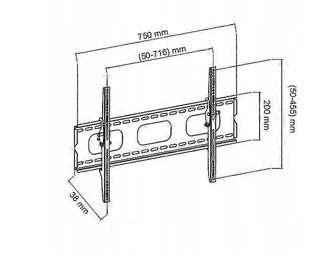 Multioffice LCD-Halterung 30-50" Ar-18