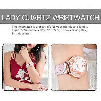 1pc Elegant Plum Blossom Pattern Wristwatch Fashion Watch Wristwatch Wrist Decor