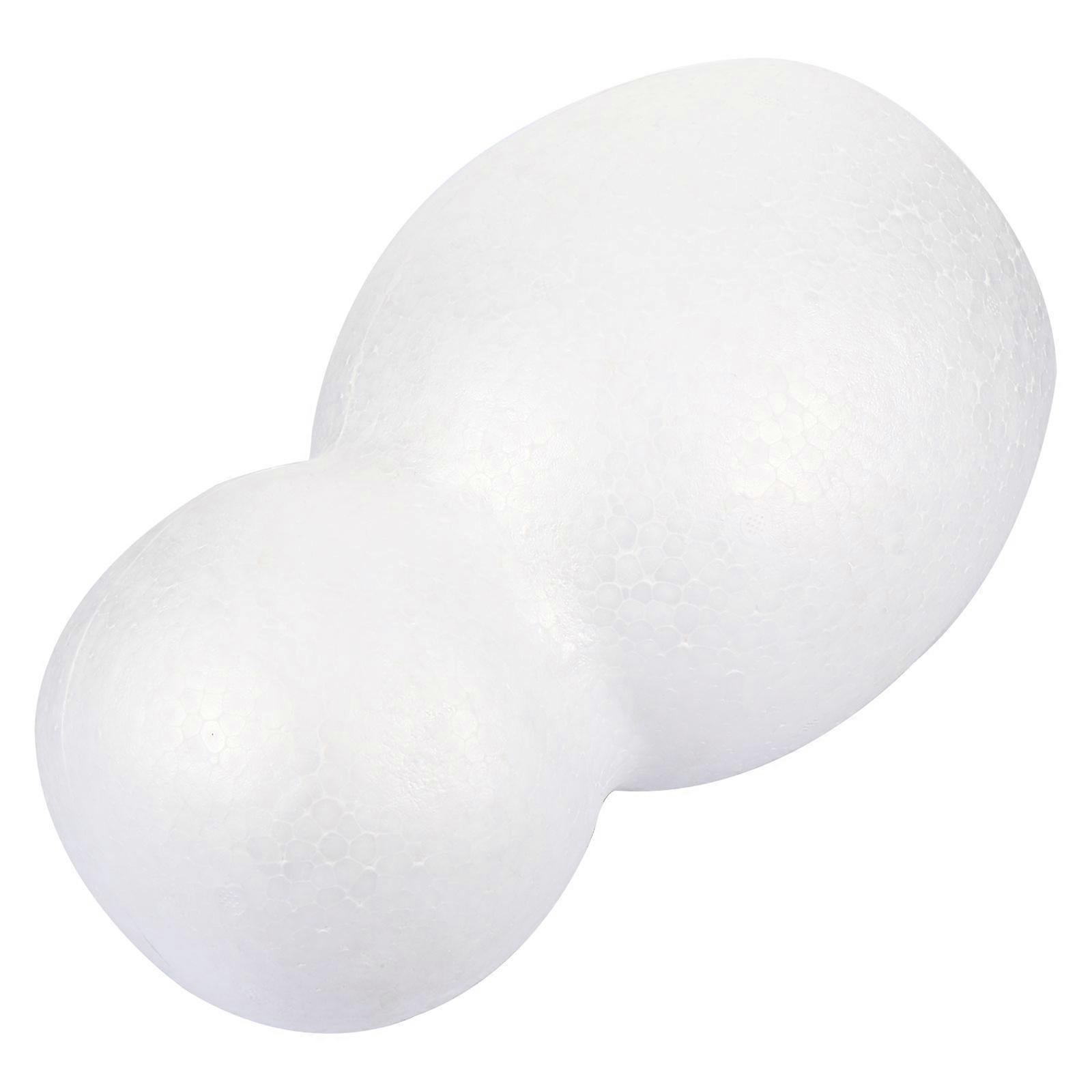 White Snowman DIY Polystyrene Snowman Model for Decor Christmas Kit