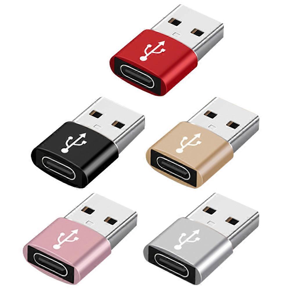 Type-C Adapter USB C to USB 3.0 Converter with Data Sync 5Pcs Set
