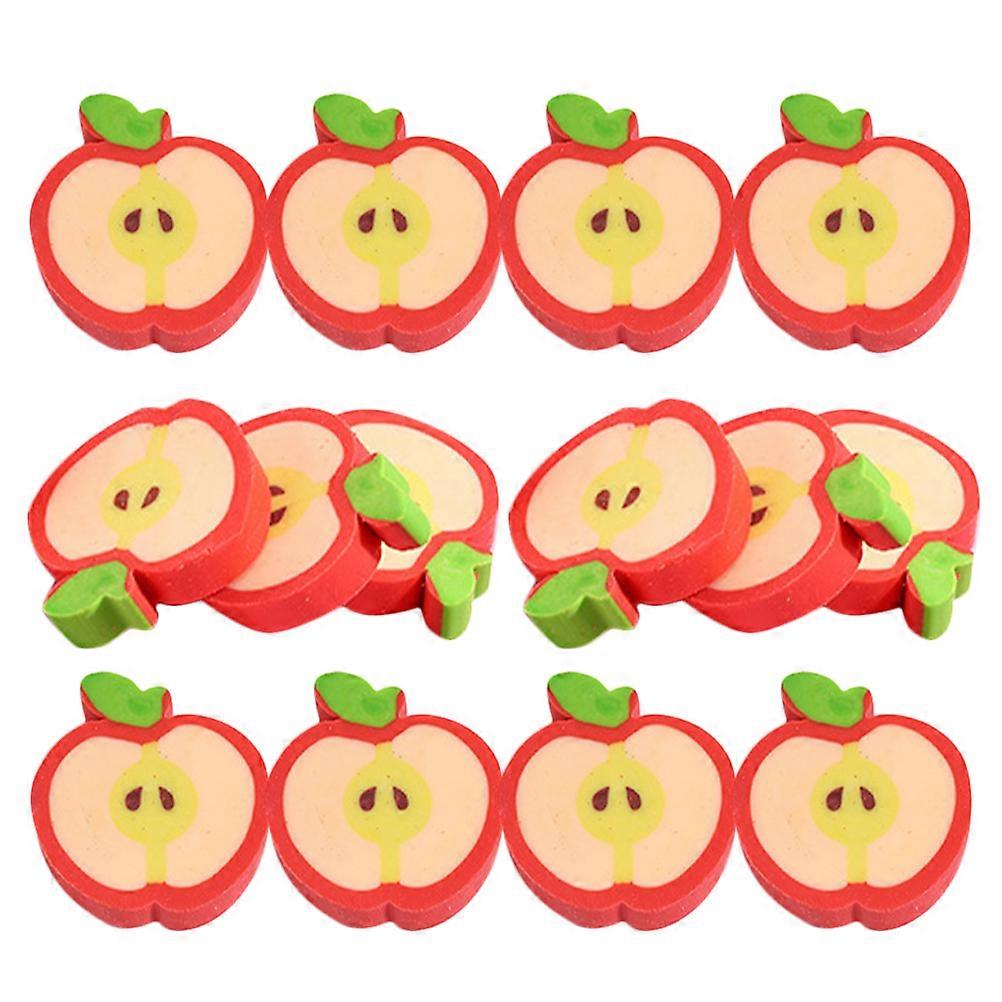 Mini Erasers Shape Fruit Eraser for Classroom Use 100Pcs Pack