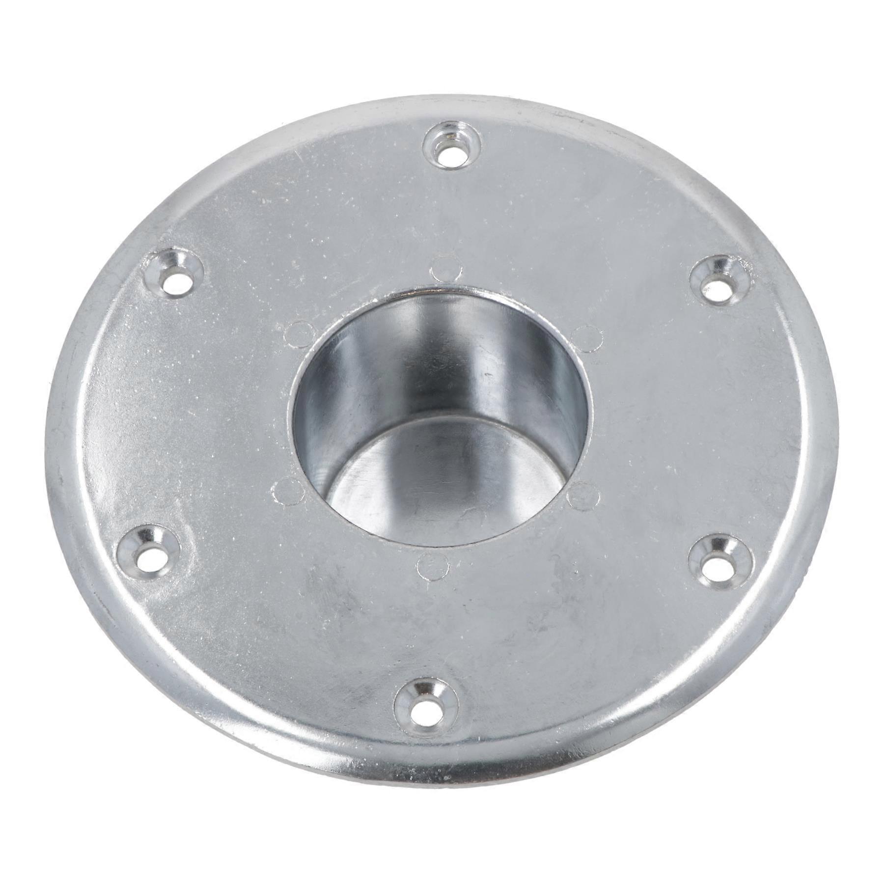 Table Leg Pedestal Flush Mount Base Socket Mount 60mm Motorhome Boat