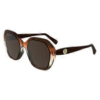 Gafas de sol LONGCHAMP LO759S N 209 TRANSPARENT GRADIENT BROWN/ORA 54/18/140 MUJER