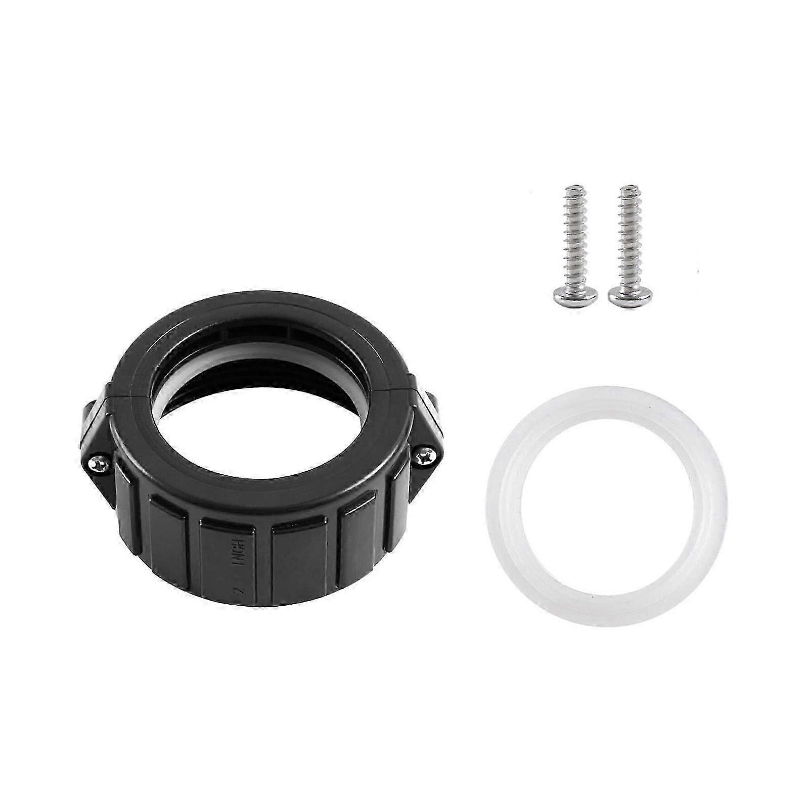 Split Nut Adapters For Heaters Pipe Connection Easyly Installation Includes Hardware Gaskets Spa Accessory Multicolor Edition 0428