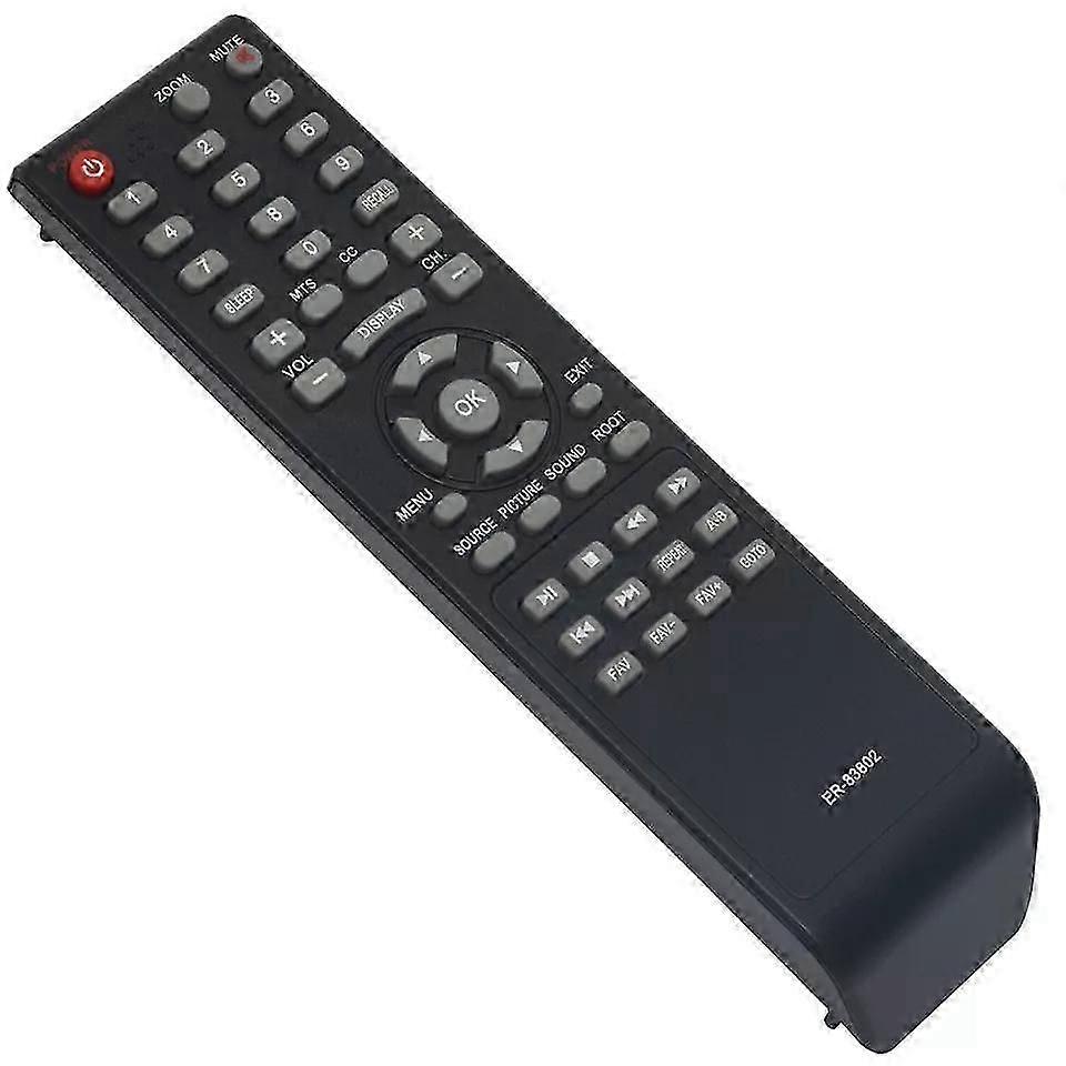 Replacement ER-83802 Remote Control compatible with Hisense Smart LCD LED TV ER83802