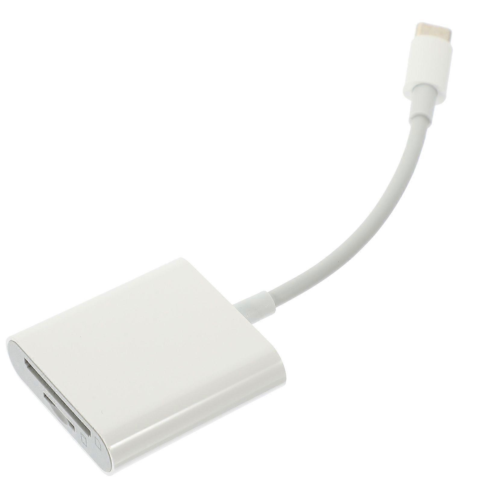 Card Reader USB-C To External Memory Card Reader TF Card Adapter Accessory