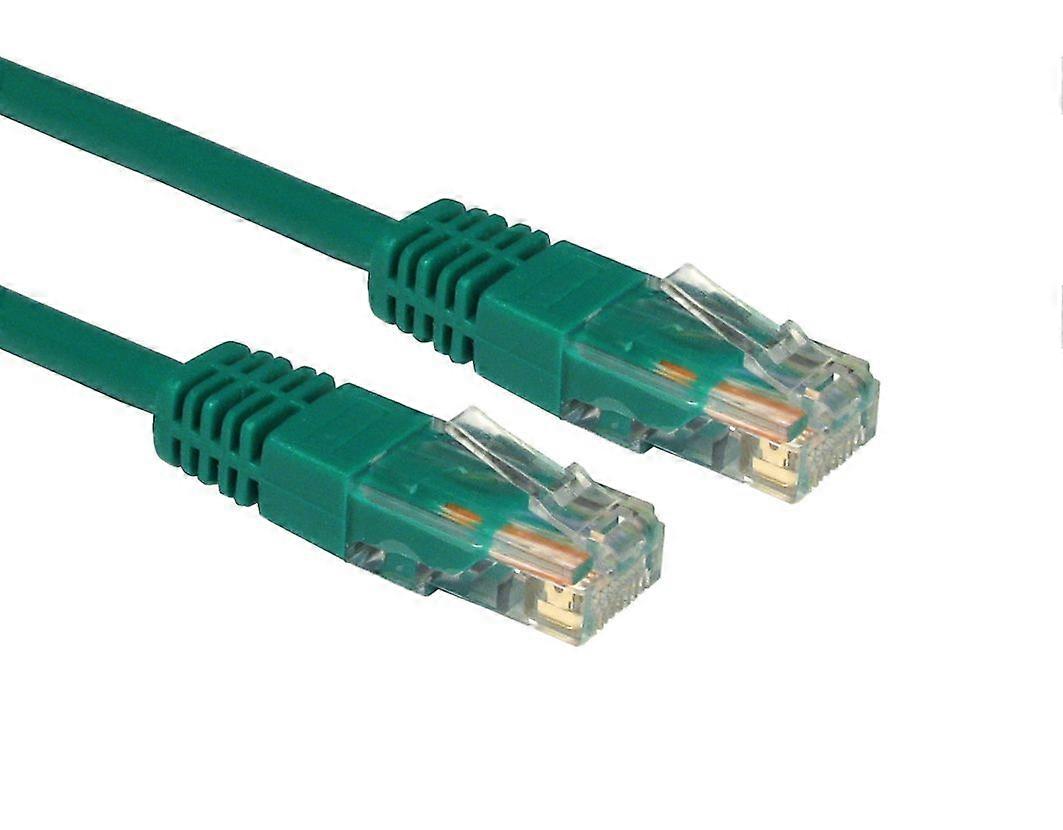 CMS Cables 15m Cat5e Networking Patch Cable - Green
