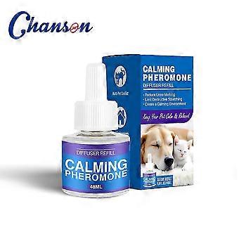 Pet Calming Pheromone Diffuser Kit Anti-Stress Anxiety Relief Calming Spray for Cats & Dogs mst