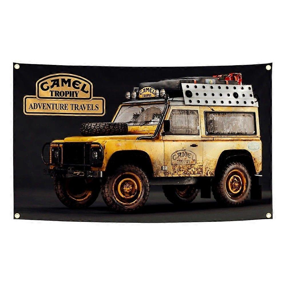 Camel Trophy terrängfordonsflagga VQ0178