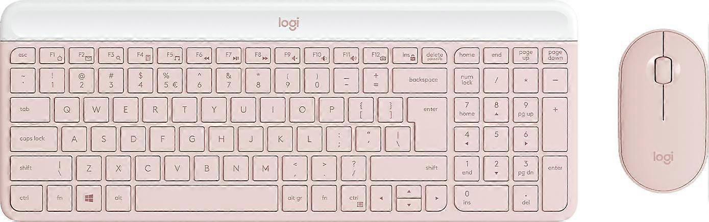 Logitech Slim Wireless Keyboard and Mouse Combo MK470