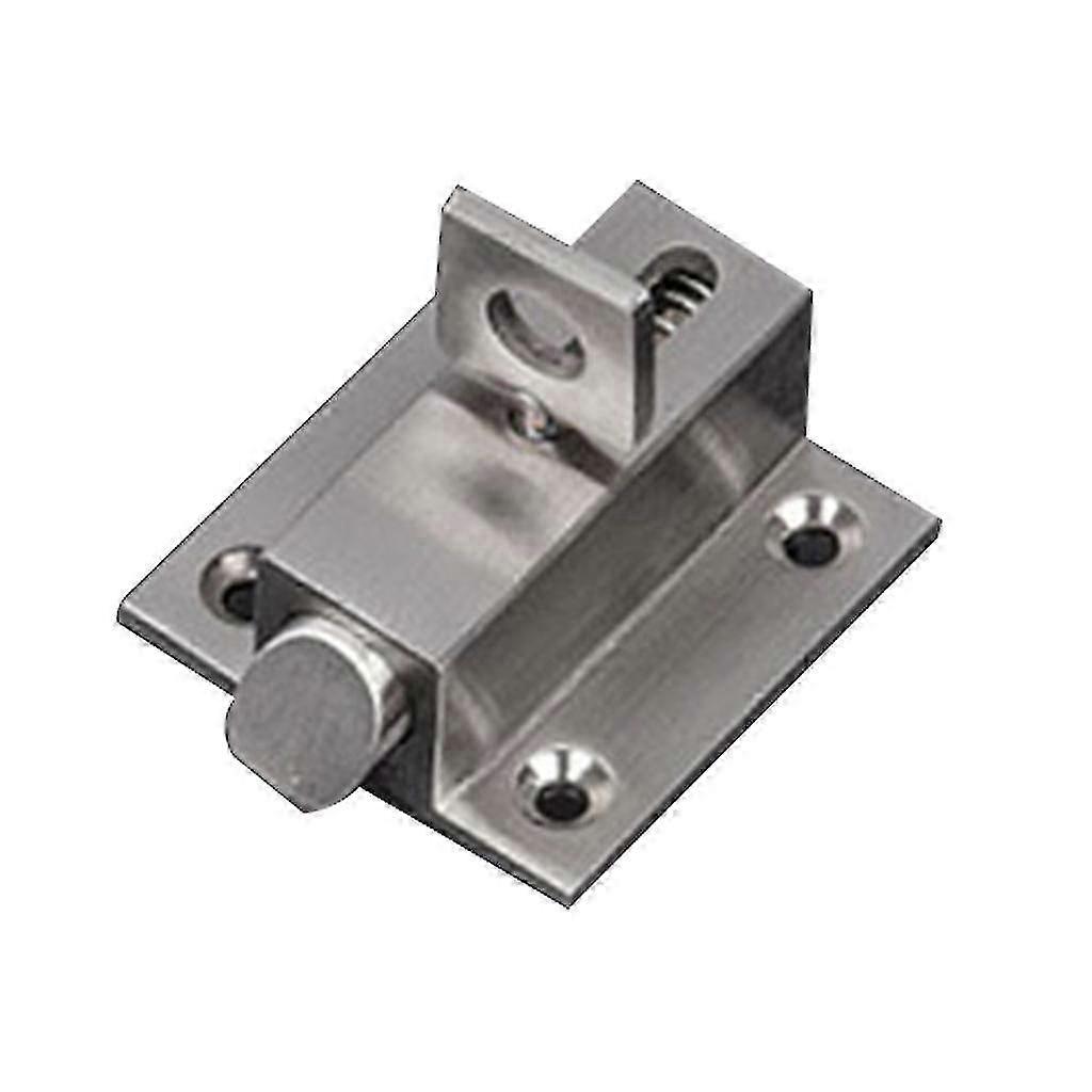 Automatic Mounting Bolt Pull Ring Spring Bounce Door Bolt For Home Gate Securit