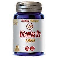 Vitamin D3 (4,000 IU) 60 vegetable capsules
