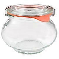 Deco glass jar for preserves 560ml 1 unit