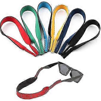 XYYC-6 Pack Neoprene Elastic Cord Retainer Strap Band for Sports Eyeglass