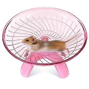 Fly Disc Non Run Disc für Hamsterlaufrad, 1 Stück, rosa
