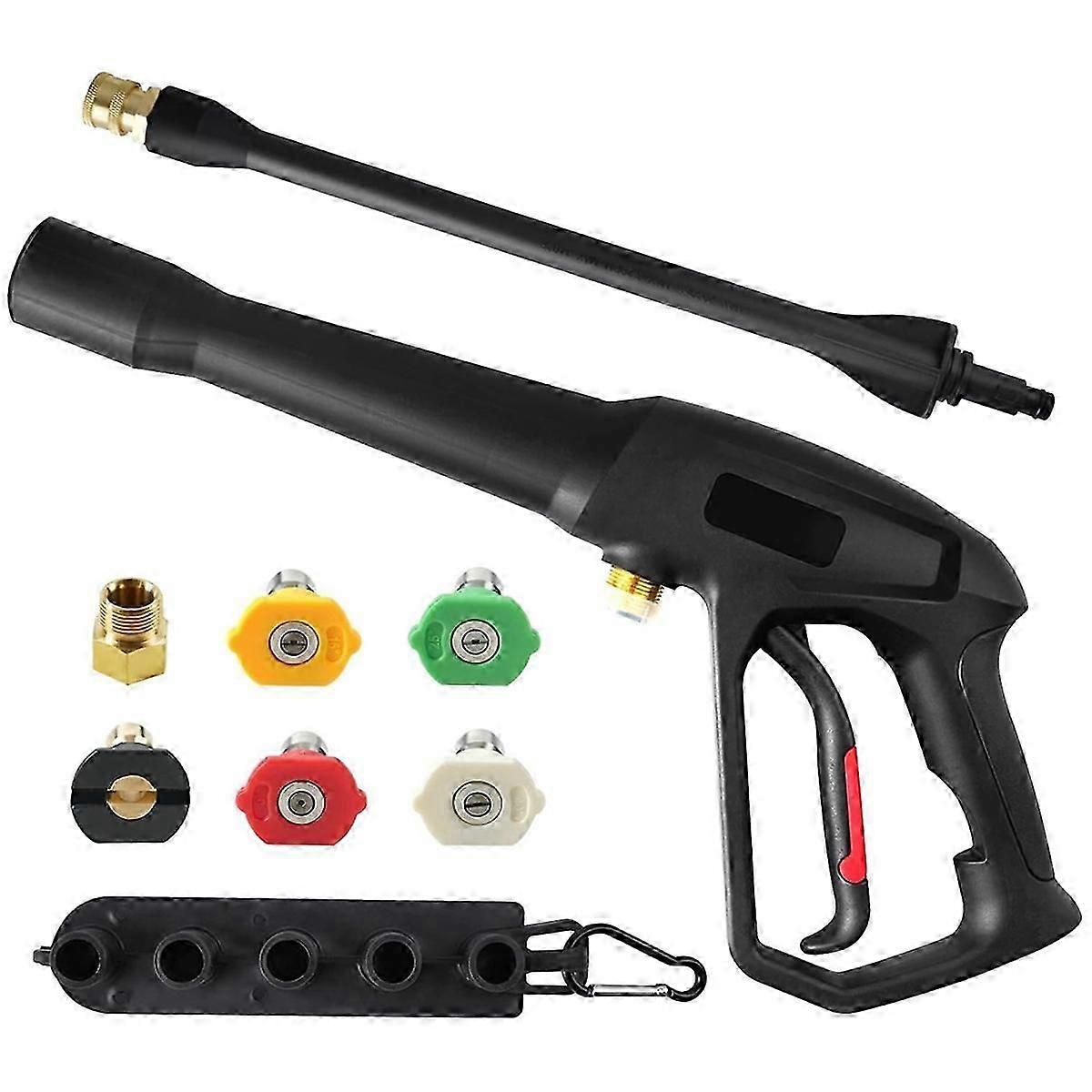Pressure Washer with 5 Pcs Quick Connect Nozzles,for