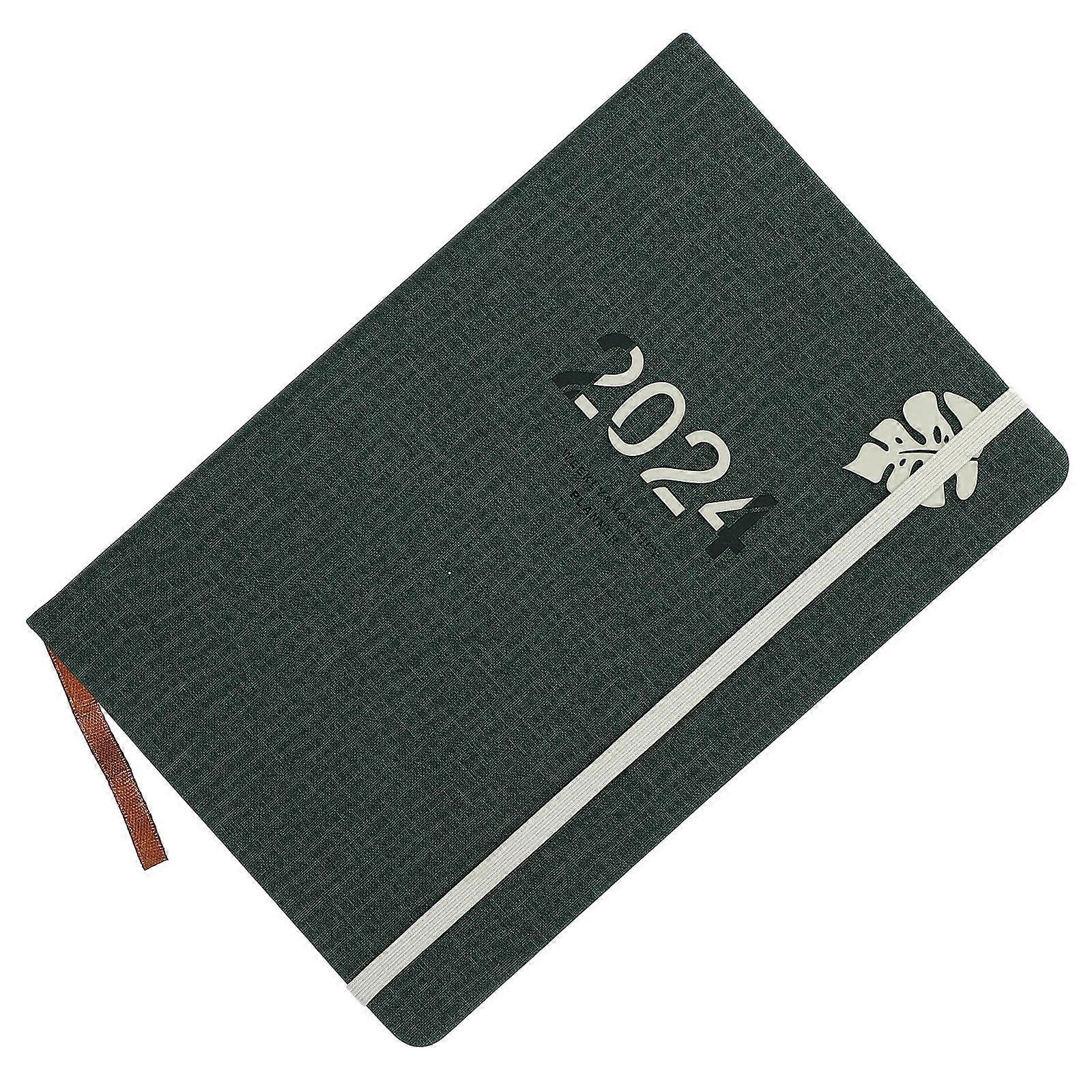 Planning Notebook Multi-Function Journal Notepad for Writing 5Pcs Green