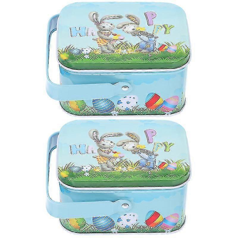 2pcs Colorful Eggs Storage Box
