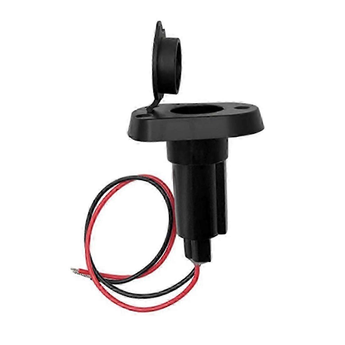 Yacht 2-Pin Stern Light Socket Plug-in Pole Base (Straight Base)
